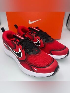 Nike Cosmic Runner GS Youth Size US6 EU38.5 Big Kids Red/Black NEW W/Box
